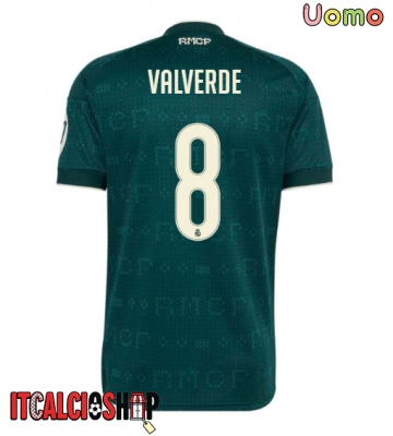 Real Madrid Federico Valverde #8 Seconda Maglia 2026-27 Manica Corta Real Madrid Federico Valverde #8 Seconda Maglia 2026-27 Manica Corta